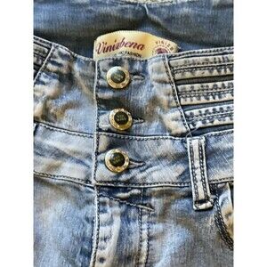 Vinizbena High JEANS Waist Stretch JEANS Skinny Distressed Jeans Juniors Size Xs